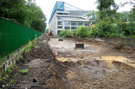 Widok od strony ul. Reymonta