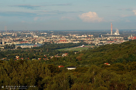 Widok z Kopca Piłsudskiego